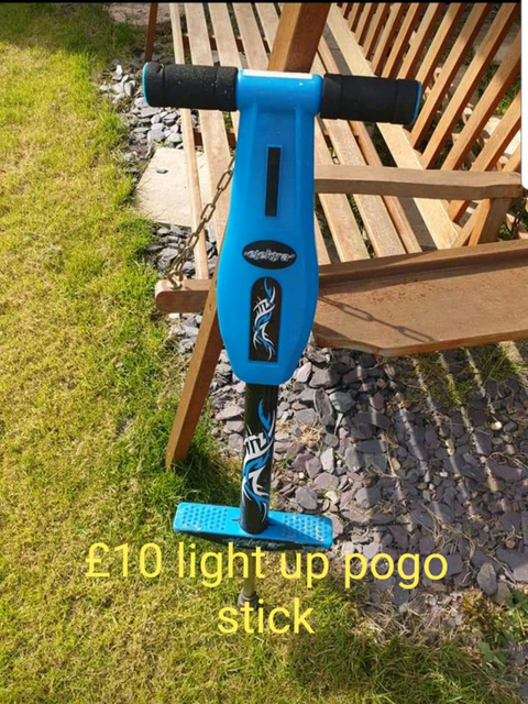 light up pogo stick